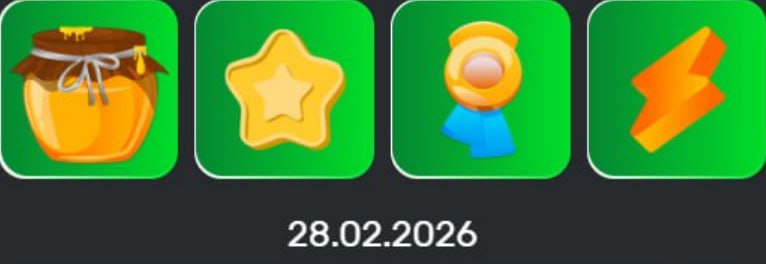 #Bee_Harvest #Space_Adventure #PandaFiT #Bounty_Hash #Fomo_Fighters #MineLand
Комбо в Space Ad