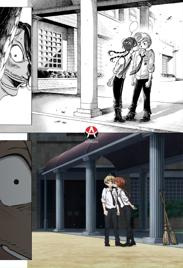 🎄Сравниваем «Санда»: манга х 7/9 серии.
#сравнение@advance_...