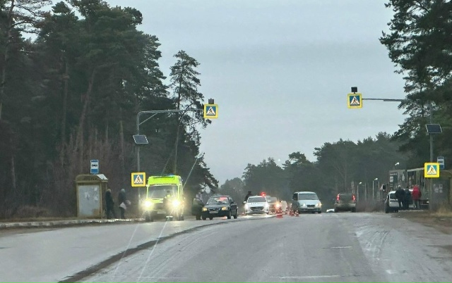 ❗️Коломенский округ. В Озёрах ДТП с участием пешеходо...