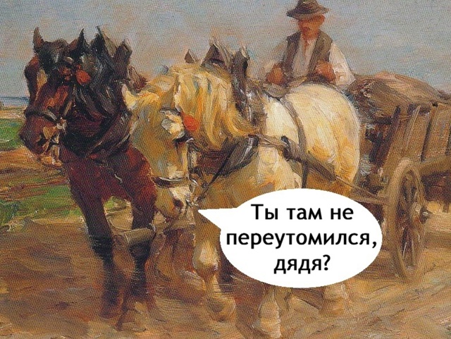 Кони ну прям дело говорят