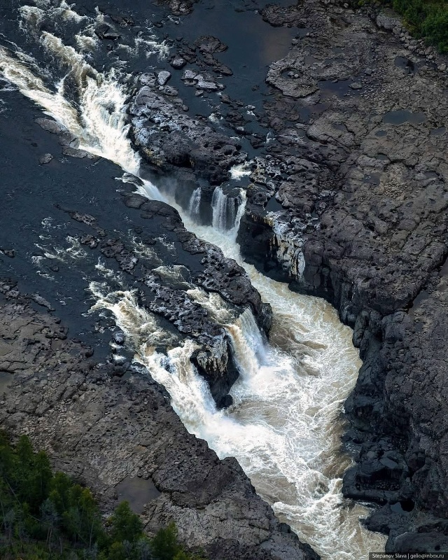 Большой Курейский водопад 🇷🇺