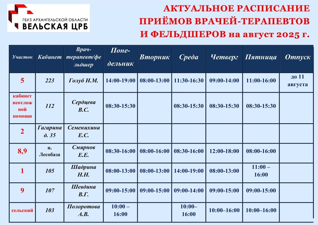 ❗Уважаемые пациенты!
Просим ознакомиться с актуальны?...
