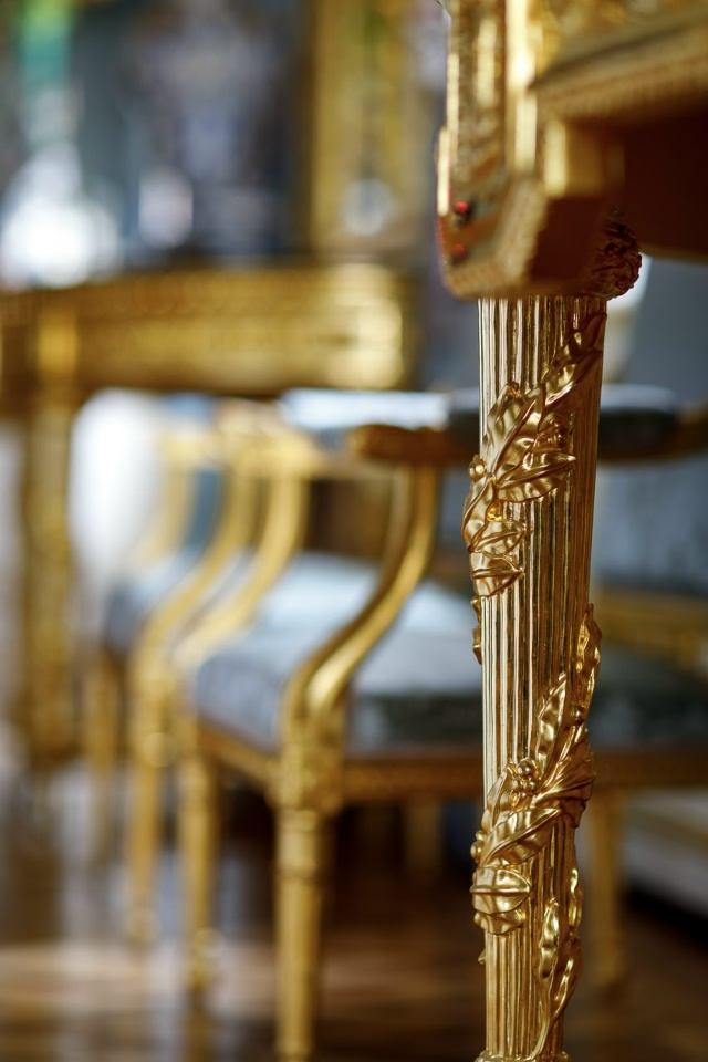 Весенняя палитра Большого петергофского дворца🪻