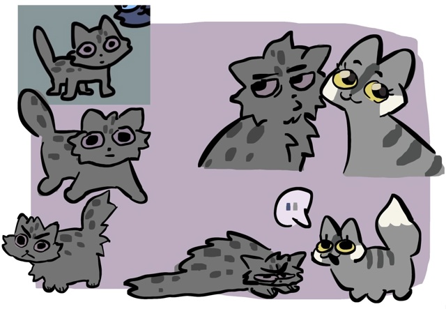 Гусохвост по дизайну moonkitti
© Carnelianclaw
#KV_ZZ_ART