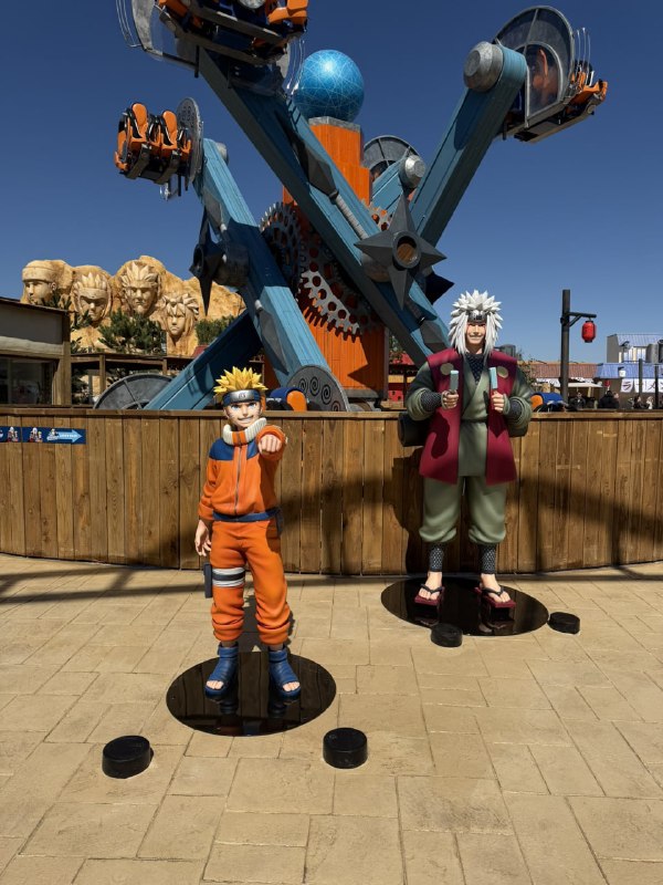 ⚡️Во Франции, в парке Konoha Land в Прованском парке Спиру, официально открылся аттракцион по мотива