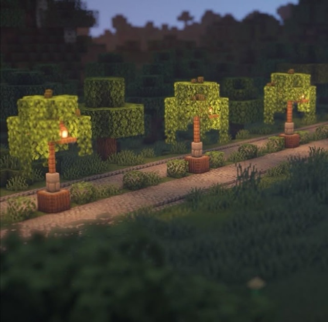 Милые деревья для постройки около домика! ?