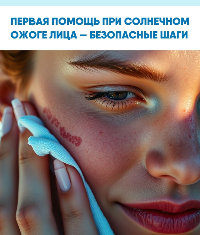 Солнечный ожог — не повод для риска: действуйте спокой...