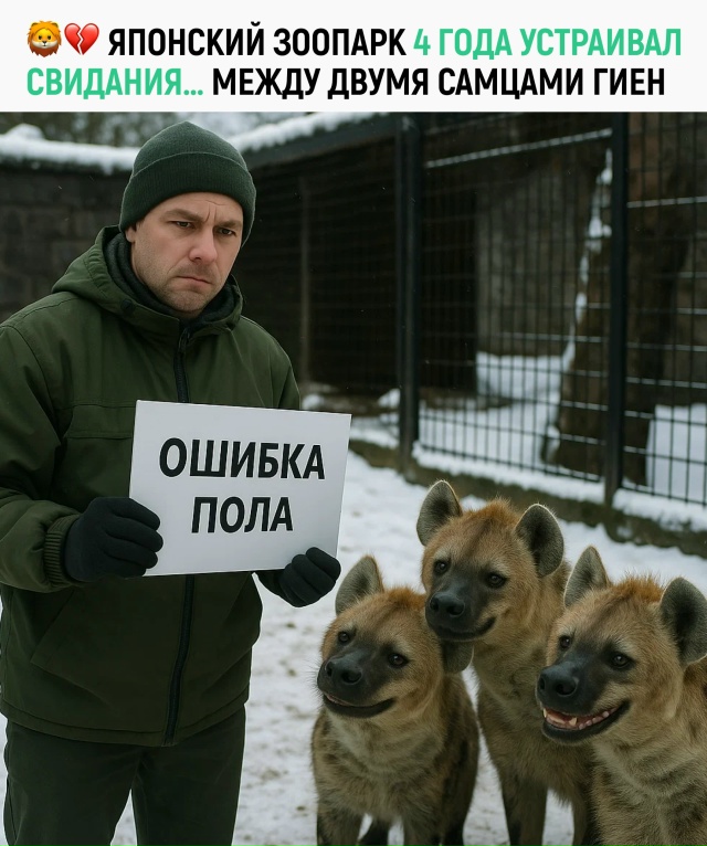 В Саппоро биологи ломали голову, почему пара пятнистых...