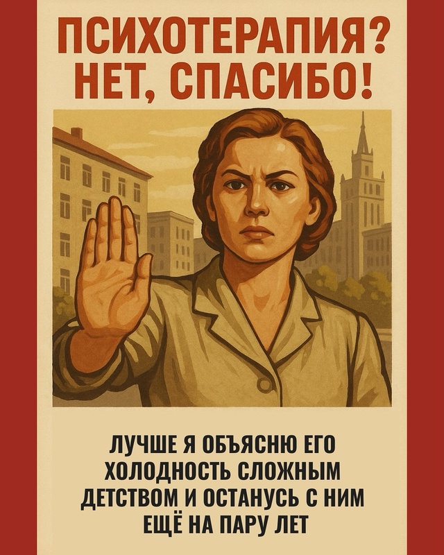 🏚Избегание чувств, контакта с собой, проживания — это...