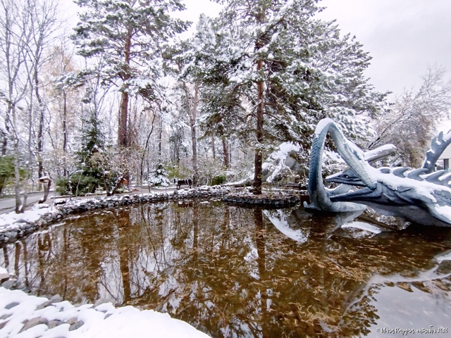 🦕 Динoзaвpики в зacнeжeннoм зooпapкe
Φoтo: Ингa Рaдугa