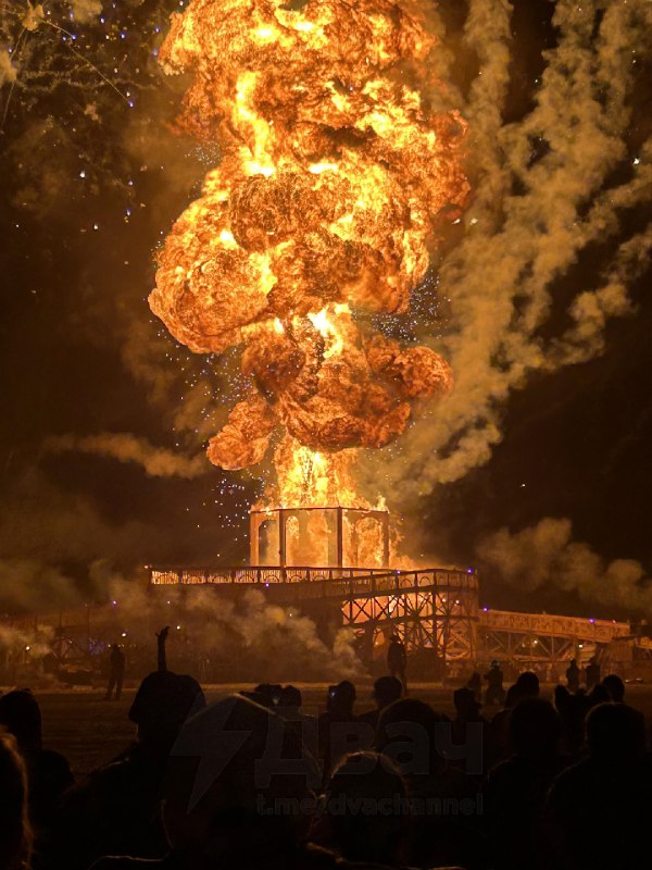В Неваде завершился фестиваль Burning Man, который оказался одним из самых странных за последние год