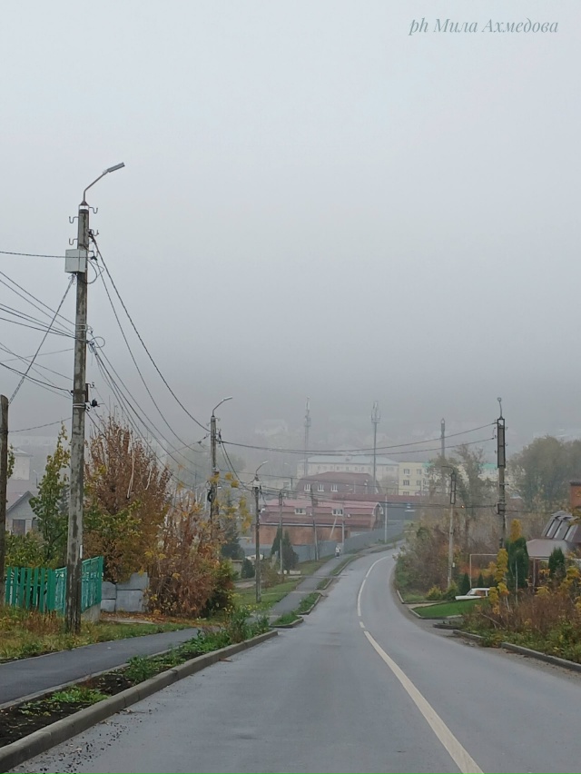 Осен, туманы в городе.
Последние краски осени.🎨
Тихо и...