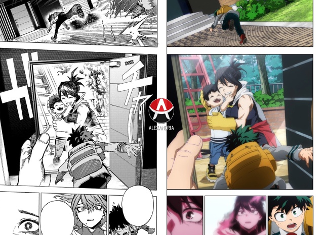 ⚡ Сравниваем [club85320806|«Моя Геройская Академия»]: манга ?...