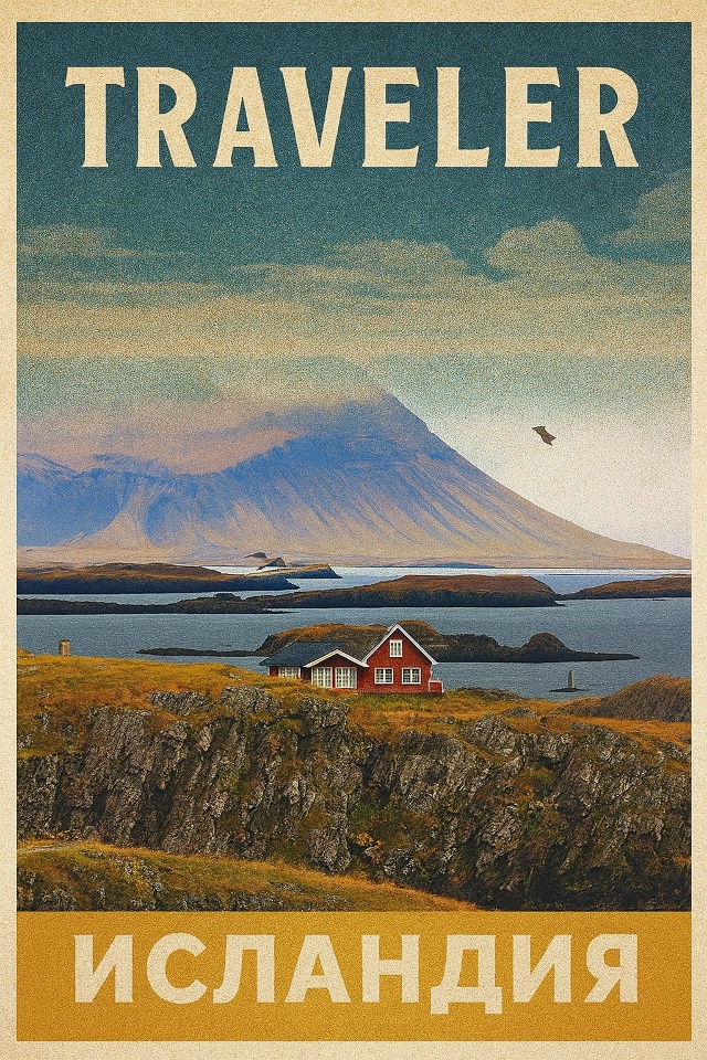 🌍 Исландия — страна, где природа говорит сама за себя....