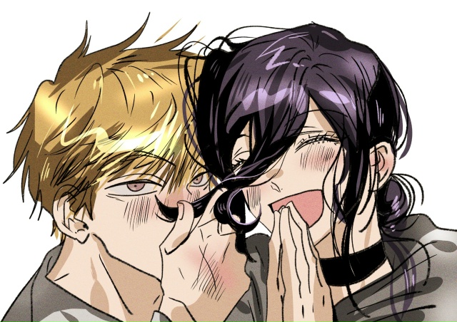 #Chainsaw_Man / Человек-бензопила
Бомбическая парочка от busutt...