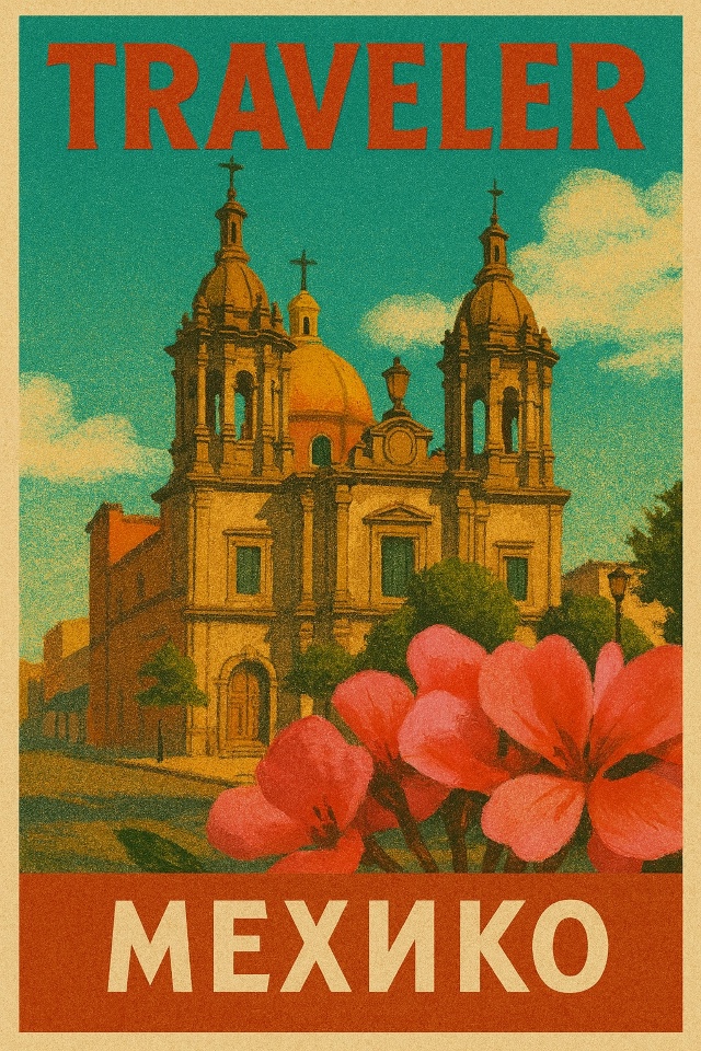 🌍 Мехико, Мексика
Город контрастов, где колониальная ...