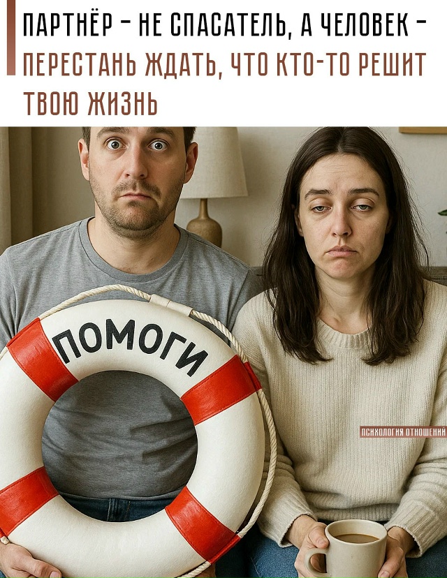 ☝ Почему-то многие до сих пор верят, что партнёр придёт...
