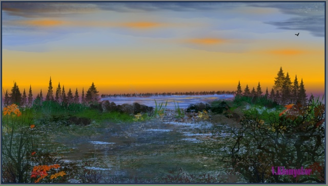 После дождя. Хомяков В.П. 2025