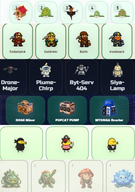 #Fomo_Fighters #Grow_Tea #Golden_Miner #Signal2193 #MEME_MINING #PandaFiT #Doodle_Jump #Garde