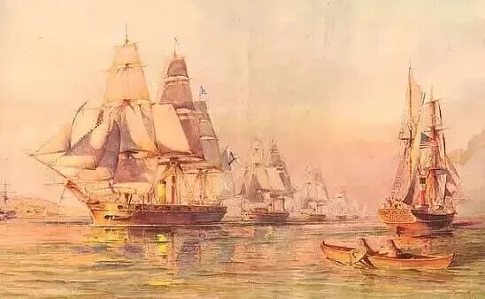 СТРАНИЦЫ ИСТОРИИ [флот]
1 августа 1864 года.
Отряд корабл?...