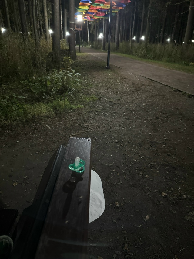 Кто потерял соску,в парке,положили на лавочку