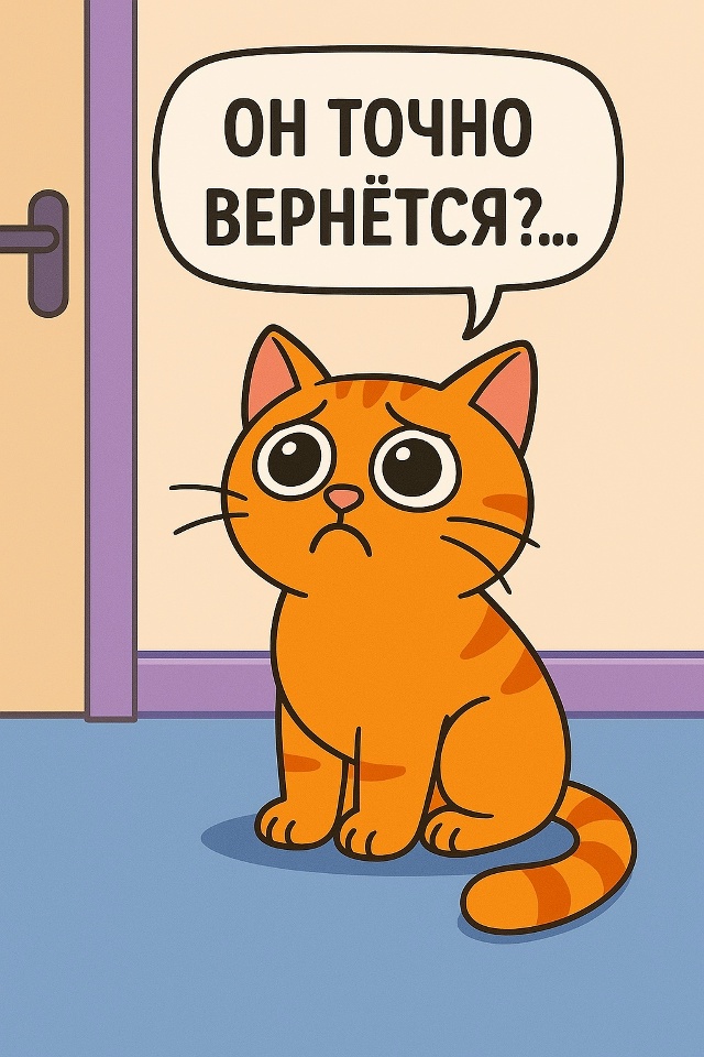 Когда хозяин уехал на пять минут, а ты уже пережил все с...