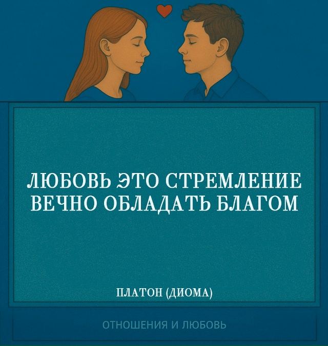 Диотима в «Пире» Платона говорит о любви как о движени?...