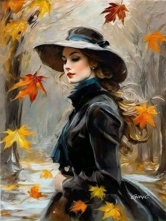 Осень и поэты
А осень опять собирает букеты
Из листьев...