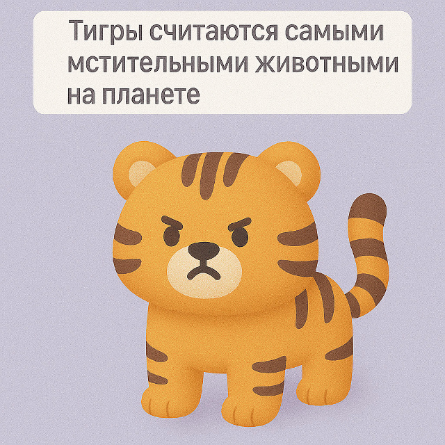🐅 Опасная память тигра
Тигры считаются одними из сам?...