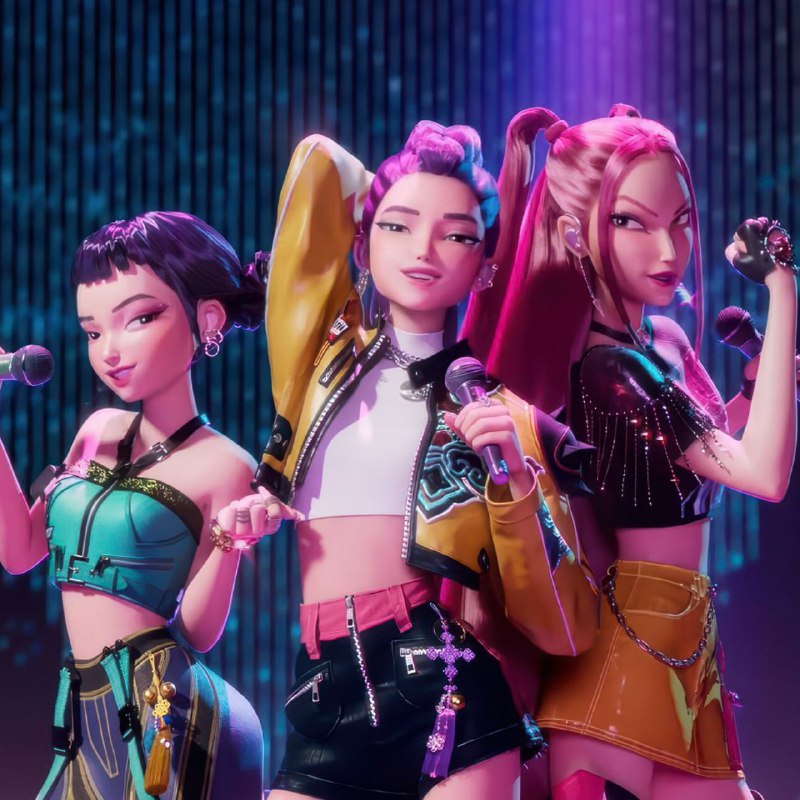 От сцены до номинации
Полнометражный фильм "Кей-поп-охотницы на демонов" (KPop Demon Hunters) офици