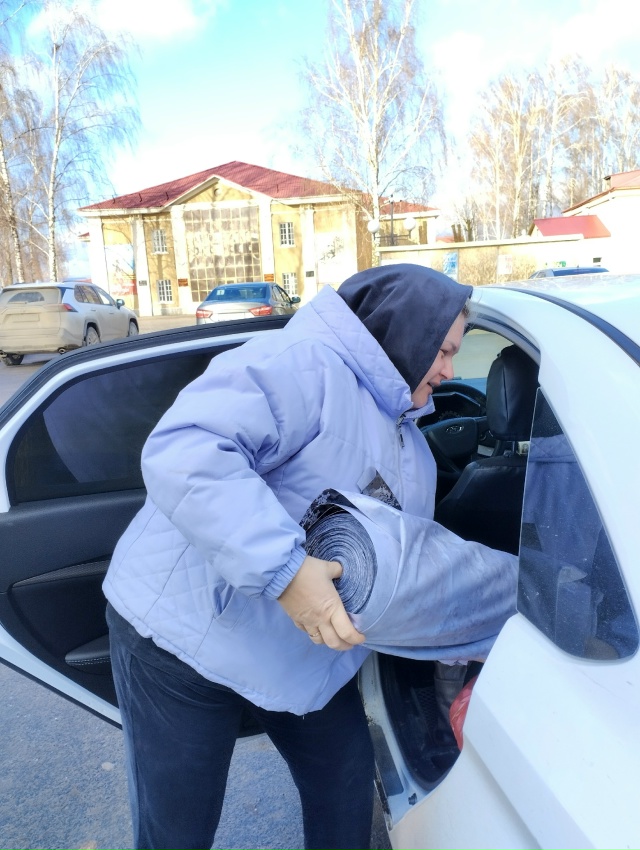 У нас хорошие новости! Два рулона ткани на антидроновы...