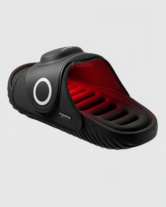 Nike выпустит тапки с подогревом и массажем: модель Air Zoom Hyperslide создали вместе с Hyperice —