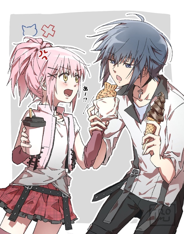 #Shugo_Chara / Чара-Хранители!
Art: iRoMiRMiromi
(Аму х Икуто)