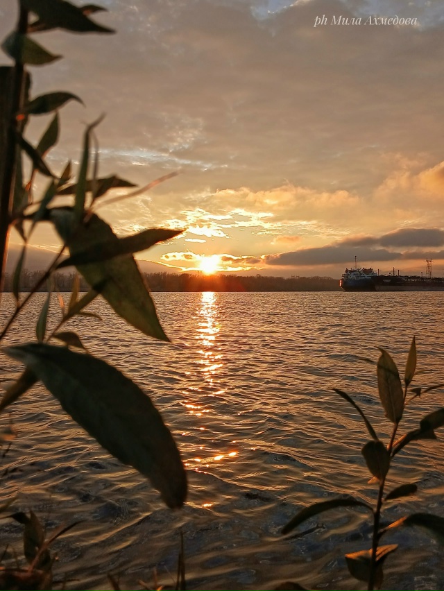 Закат сегодня 🌄