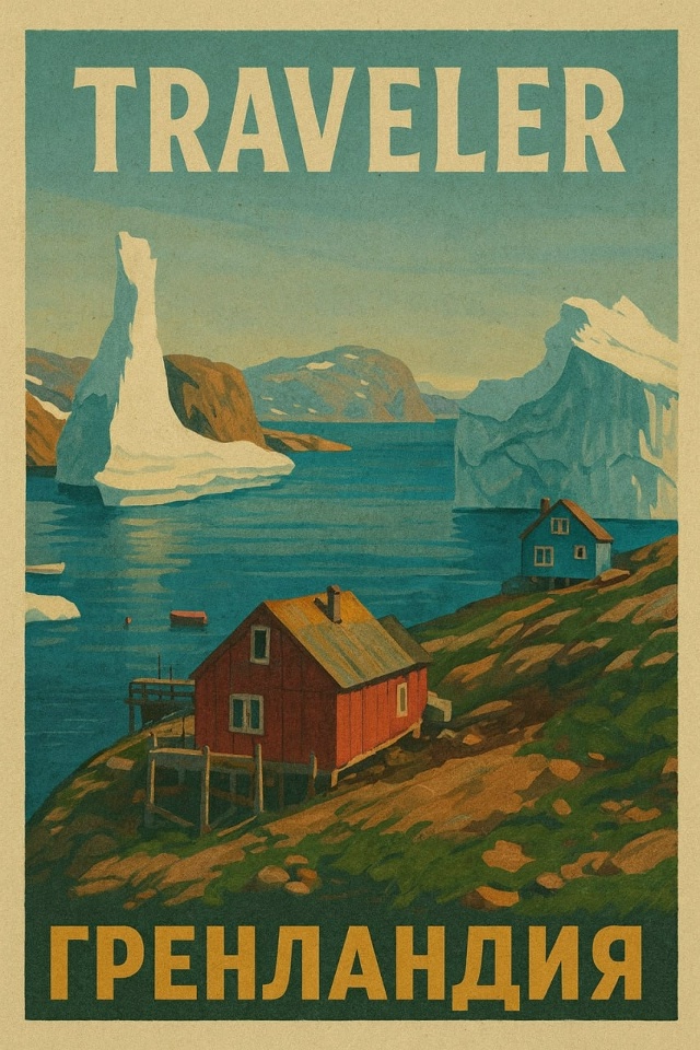 ? Гренландия — это не просто мир льда, а настоящая арк...