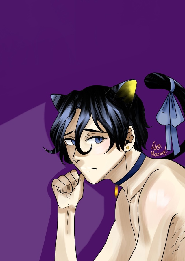 Все любят кошко-девочек, а я люблю кошко-мальчиков)
Вот ...