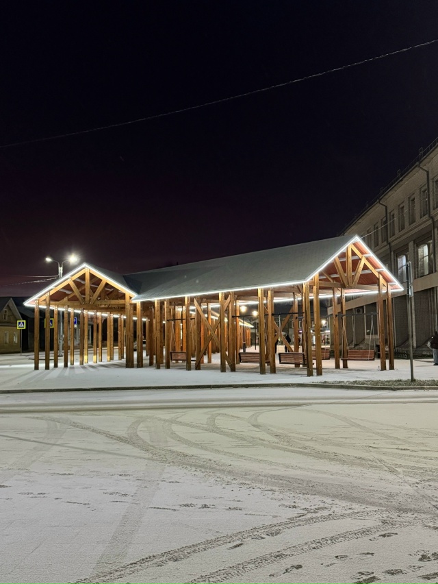 Сделали подсветку навеса у пассажа ✨
#Я_тебя_видел@podslu...