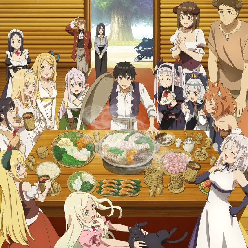 Снова в поле
Новый постер продолжения аниме "Фермерская жизнь в ином мире" (Isekai Nonbiri Nouka).