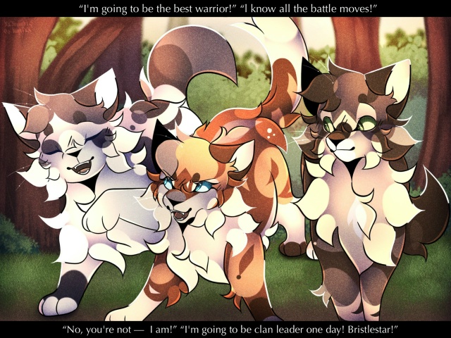 «Я стану лучшим воином! — похвастался Клубколап. — Я з?...