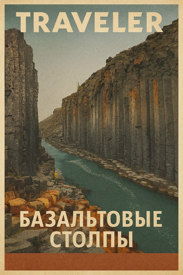 ?Базальтовые столпы — одно из самых необычных природ...