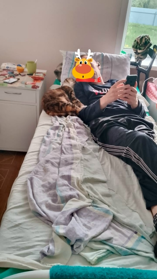 Наша Мурка пришла лечить к нам в больницу. 🤭🤗