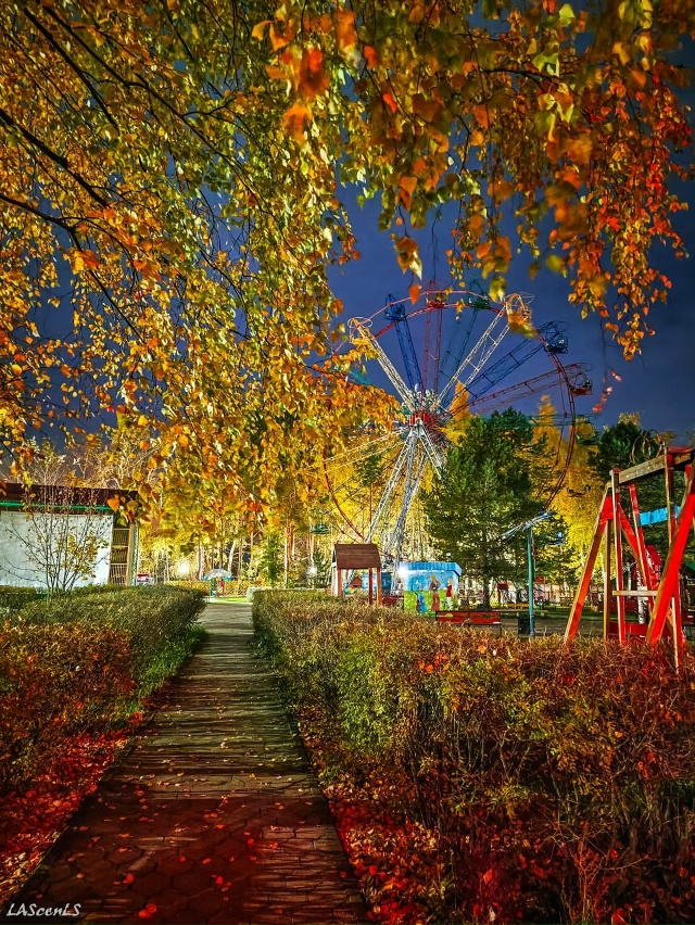 Октябрьский парк культуры и отдыха.
Фото: Юрий Жарков