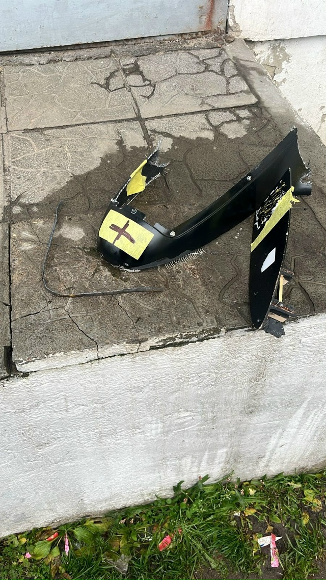 Беспилотник в Щурово