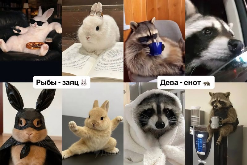Российский астролог подобрал каждому знаку зодиака своё тотемное животное
Ищем себя, скидываем друз