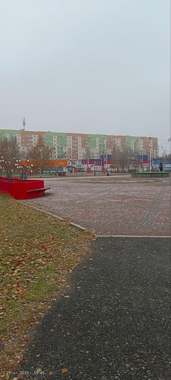 Местами снег... ❄️❄️❄️