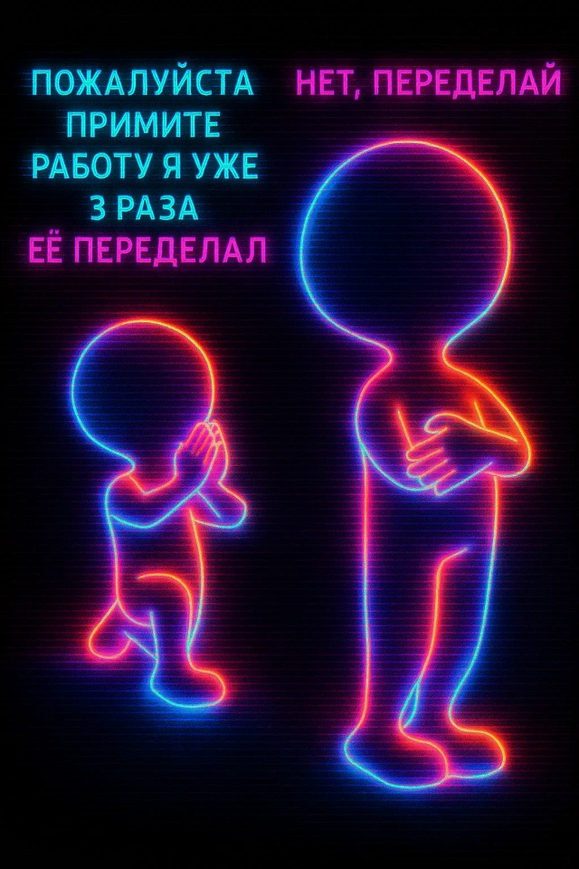 Всего 3 переделки? Пфф, ну слабак