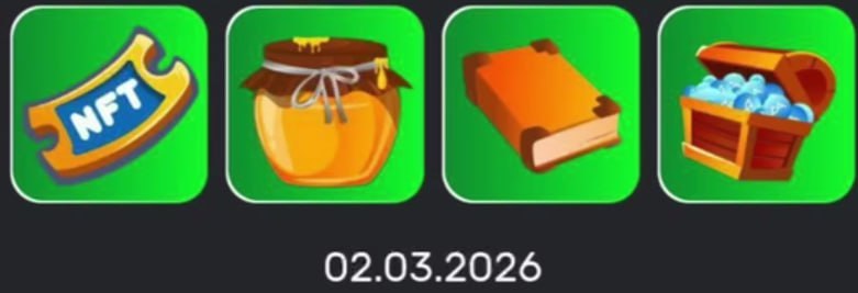 #Bee_Harvest #Space_Adventure #PandaFiT #Bounty_Hash #Fomo_Fighters
Комбо в Space Adventure 🚀