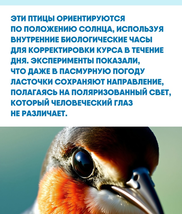 Учёные до сих пор открывают новые детали их навигации. ...