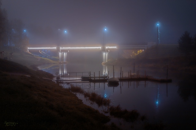 Рыбинск в тумане ❤
📷 Антон Хантов