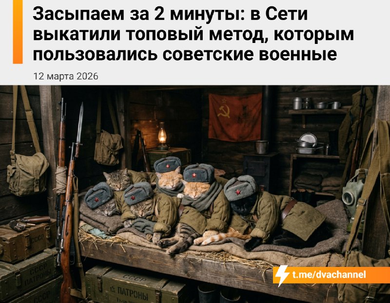 Ловите топовую методику, чтобы отрубиться за две минуты — её придумали советские сомнологи для лётчи